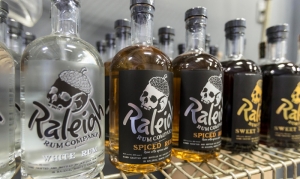 The company’s White Rum, Spiced Rum and Sweet Dark Rum are sold at area ABC stores, and Ezras.com will ship the spirits out of state.