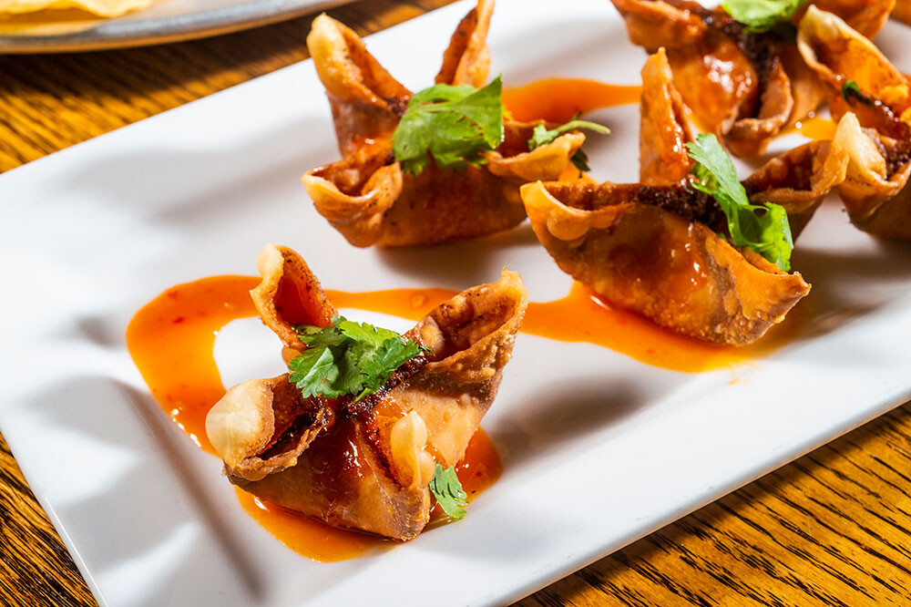 Buffalo Chicken Rangoons
